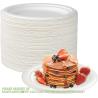 Buy cheap 100% Compostable 10 Inch Paper Plates, Heavy Duty Paper Plates, Disposable Biodegradable Eco-Friendly Sugarcane from wholesalers