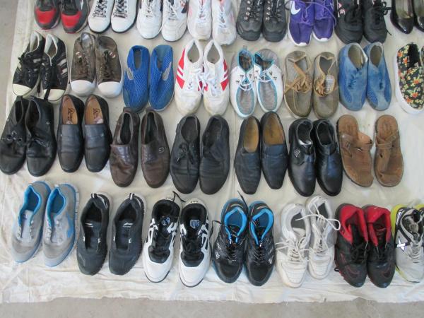Buy cheap mixed used shoes packged into a bale ,All kind of fashion used women shoes,used shoes used clothes used bags. from wholesalers
