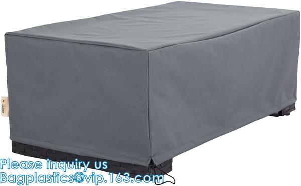 Buy cheap Cord Lock Closure Garden Furniture Cover Set, 600D Durable, Water Resistant Fabric, Patio Bistro Sets Cover, from wholesalers