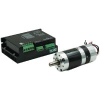 Buy cheap 56JBX DC24v 20-100W Brushless Geared Motor With Planetary Gearbox For Precision product