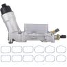 Buy cheap 68105583AF Aluminum Engine Oil Cooler Oil Filter Housing Kit With Gaskets 2011-2016 Jeep Wrangler from wholesalers
