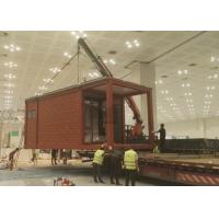 Buy cheap Portable Light Steel Structure Prefab Mobile Homes Wooden Appearance product