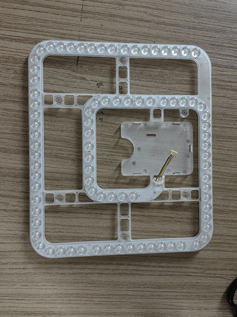 Light Fixture SMD LED PCB Module 120V 3/5CCT Replacement Round Lens LED Light Module for Ceiling Panel