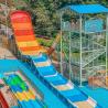 Buy cheap Customized Size Water Park Equipment Fiberglass Large Boomerango Water Slide Suitable for Holiday Resorts from wholesalers