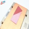 Buy cheap 0.95 W/mK Low Thermal Resistance Pink Phase Changing Materials For IGBTs from wholesalers
