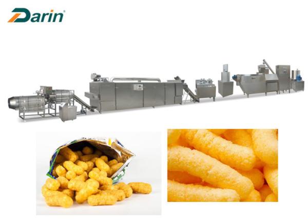 Buy cheap Leisure Snack Corn Puff Extruder Machine Processing Line 150kg/h from wholesalers