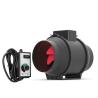 Buy cheap 100mm Axial Mixed Air Flow Centrifugal Ventilation Exhaust Fans with 240V Voltage from wholesalers
