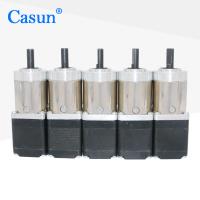 Buy cheap Casun 28mm-57mm NEMA 11 Geared Stepper Motor With Planetary Gearbox product