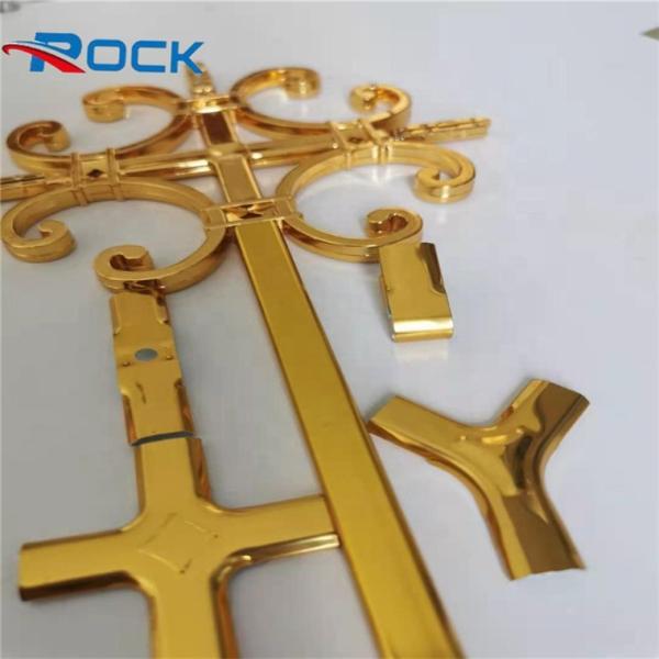 Buy cheap Flower Modern Georgian Bar Windows For Double Glass Interior Room Door from wholesalers