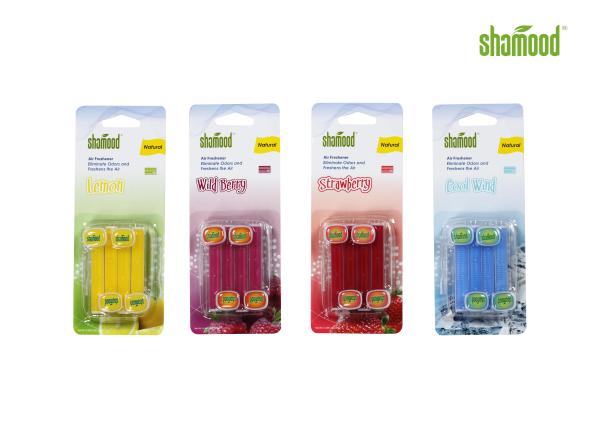 Buy cheap Modern Design Vent Stick Air Freshener / Auto Air Freshener Strawberry Marin Fragrance from wholesalers