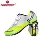 Adjustable Buckle Mens SPD Cycling Shoes Bright Color Printed Low Wind