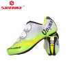 Buy cheap Adjustable Buckle Mens SPD Cycling Shoes Bright Color Printed Low Wind Resistance from wholesalers