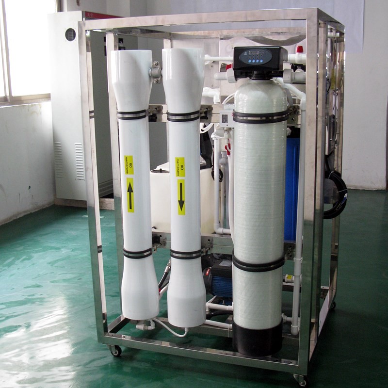 Salt Water Seawater RO Plant Semi controled With CNP Pump SGS Approved