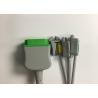 Buy cheap Multi Link ECG Replacement Parts Cable 3 Lead With Integrated Grabber Lead Wire 3.6M from wholesalers