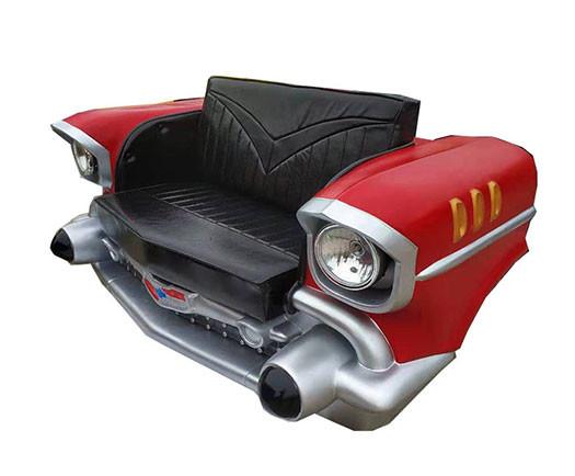 Buy cheap Red Vintage Car Shape Sofa Chevy Couch Car Trunk Couch from wholesalers