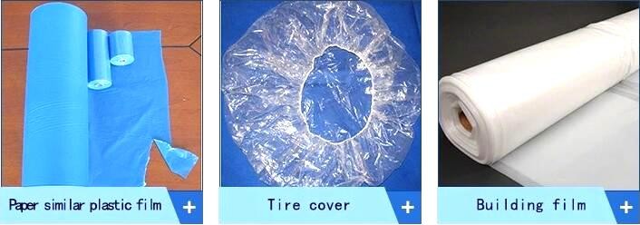 spare car tire plastic storage tote bags for tyre packaging custom size disposable clear pe printing side gusset, limite