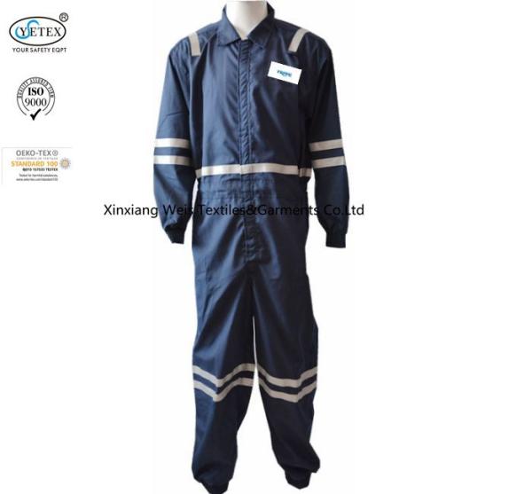 Buy cheap 5.3OZ Inherent Fr Clothing Aramid Permanent Fire Resistant With Reflective Trim from wholesalers