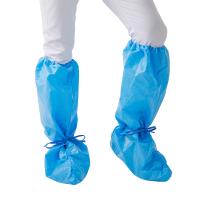 Buy cheap Waterproof Non Slip Disposable Boot Cover With Elastics 15x39cm 17x40cm product