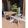 Buy cheap OEM Acceptable European Design PE Rattan Chair and Aluminium Table for Outdoor Furniture from wholesalers