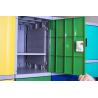 Buy cheap Colorful Employee Storage Lockers 4 Tier smart ABS Lockers for school or gym from wholesalers