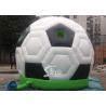 Buy cheap Outdoor Kids Party Time Football Inflatable Bouncy Castle with 0.55mm pvc tarpaulin from wholesalers
