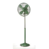 Buy cheap 30cm 40W Antique Retro Floor Fan 4 Aluminium Blade 3 Speed AC Copper Motor product