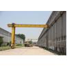 Buy cheap 2-10 ton Semi- gantry crane with electric hoist from wholesalers
