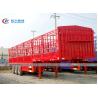 Buy cheap 40ft Tri Axle 60 Ton Side Wall Warehouse Stake Fence Semi Trailer from wholesalers