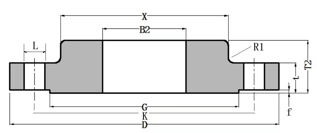 BS4504 Code 112 PN6 A105 Carbon Steel And ASTM A182 Stainless Steel SS304L SS316L SORF Flange Slip On Flanges