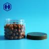 Buy cheap Hexagon 450ml 15oz Peanut Plastic Jar With Screw Caps 81mm Height from wholesalers