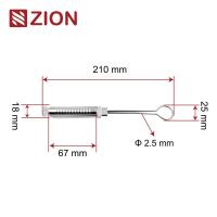 Buy cheap FTTH Stainless Steel Flat Cable Drop Clamp | Durable Fiber Optic Wire Clamp for product