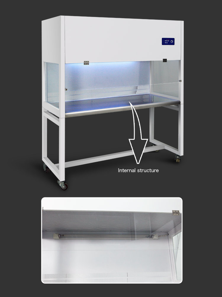 OEM Class 100 Vertical Laminar Air Flow Cabinet Lab Tissue Culture Laminar Flow Hood