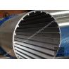 Buy cheap High Precision Wedge Wire Screen Stainless Steel Johnson Well Screen Tube from wholesalers
