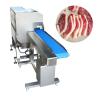 Buy cheap High Efficiency Cooked Meat Slicer Pork Skin Cutting Machine For Commercial from wholesalers