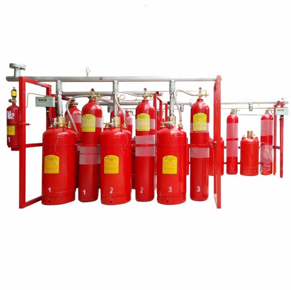Buy cheap HFC227ea FM200 Fire Suppression System 40L - 180L Heptafluoropropane Fire Extinguisher from wholesalers