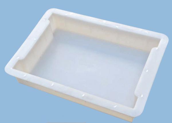 Buy cheap Gutter Covers Plastic Cement Molds Concrete Block Moulds Easy Release from wholesalers
