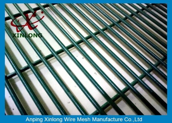 Buy cheap 4.0mm Low Carbon Iron Wire PVC Coated 358 Security Fence For Prison from wholesalers