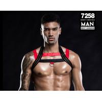 Buy cheap Nylon Sleeveless Men'S Sexy Lingeries Bodysuit 105cm Bust Catsuit Role Playing product