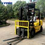 1670mm Long Small Fork Truck , 4.5m 2 Stage Mast Forklift 3.5 Ton 500mm Load