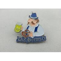 Buy cheap Iron Stamping, Die Struck Karneval Lapel Pin by Antique Nickel Plating (OEM & product