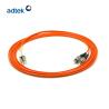 Buy cheap Flat 0.9mm 2.0mm 3.0mm OM2 Fiber Optic Jumper Cable Orange Color from wholesalers