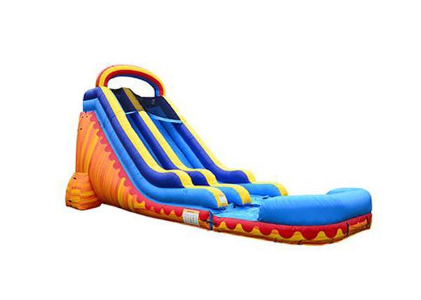 Buy cheap Summer 18 Foot Giant Inflatable Slide 9Mx 3M X 5M 3 Years Warrenty from wholesalers
