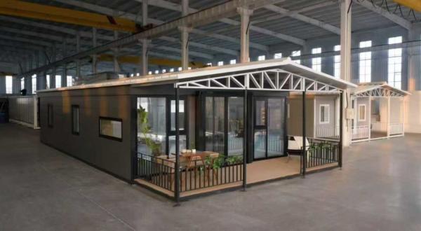 30'' Extendable Container House Insulation Polyurethane Foam and Steel Structure