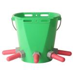 Calf Feeding Bucket Teat Bucket With Teat/Milk Bar calf feeder
