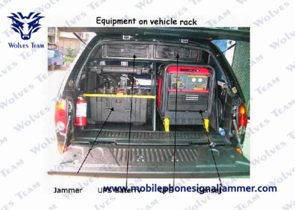 Buy cheap Cell Phone Bomb Signal Jammer 20 - 6000 MHz Wide Band Customized Portable 330W from wholesalers
