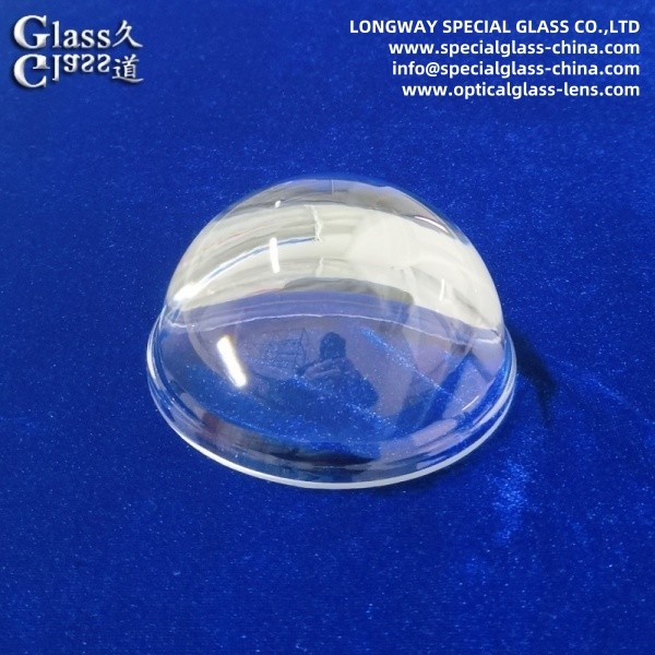 High Temperature Resistant Borosilicate Glass Lens For Mining Light Covers