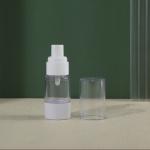 OEM/ODM Acceptable Airless Press Pump Bottle Empty Airless Spray Bottle 15ml