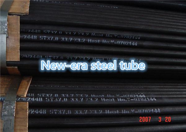 DIN 1629 / DIN 2448 St37.0 Seamless Boiler Tube Circular Shape For General