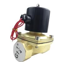 Buy cheap 2W350-35 1 1/4 Inch Pure Brass Solenoid Valve Water Air Valve Normally Close NC product