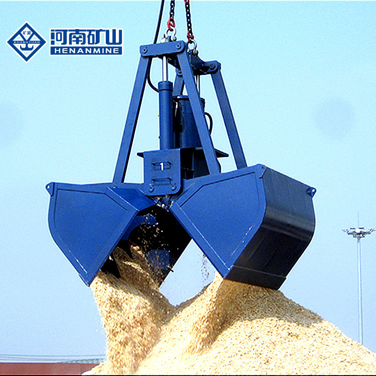 QZ Type Double Girder Bridge Crane 20t A6 Grab With Travelling